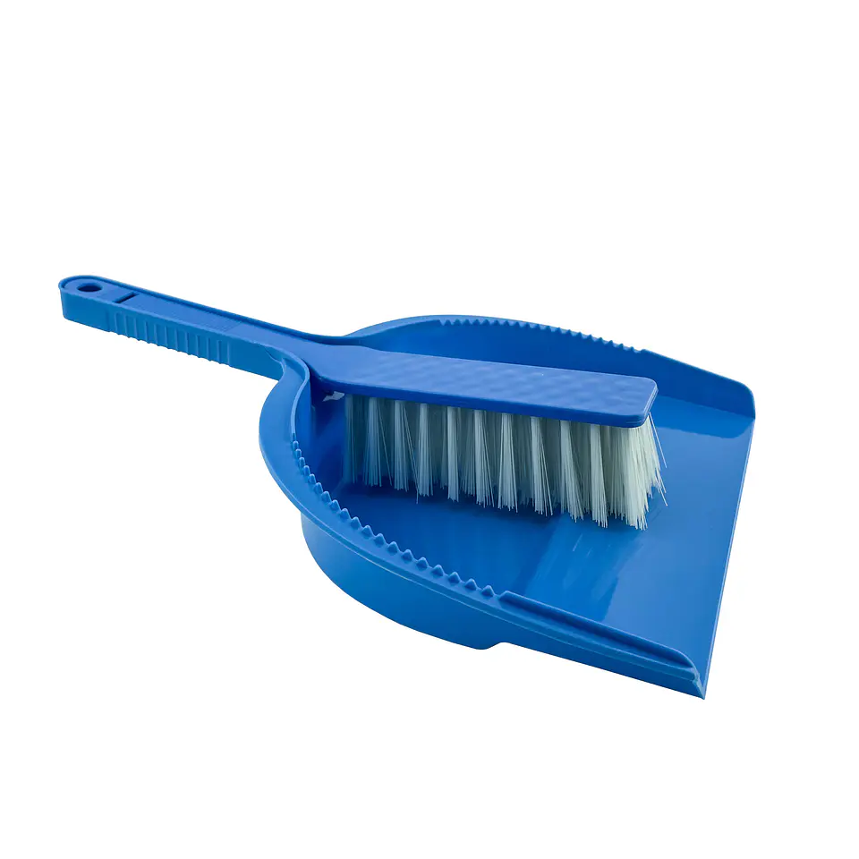 Pala plastica mano 27.7X19.5CM + cepillo mano 24.3X3.1CM Durban 3