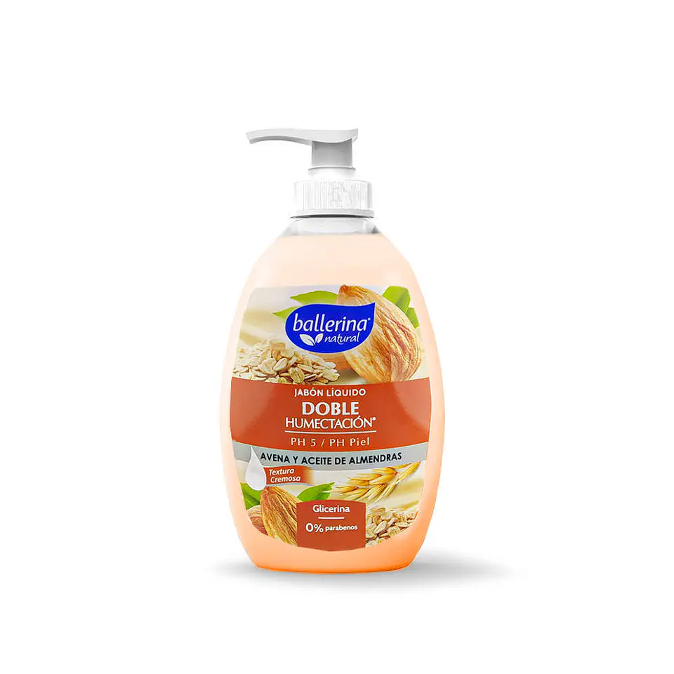 Jabon liquido 0350 ml frag surtido c/dosificador Ballerina 3