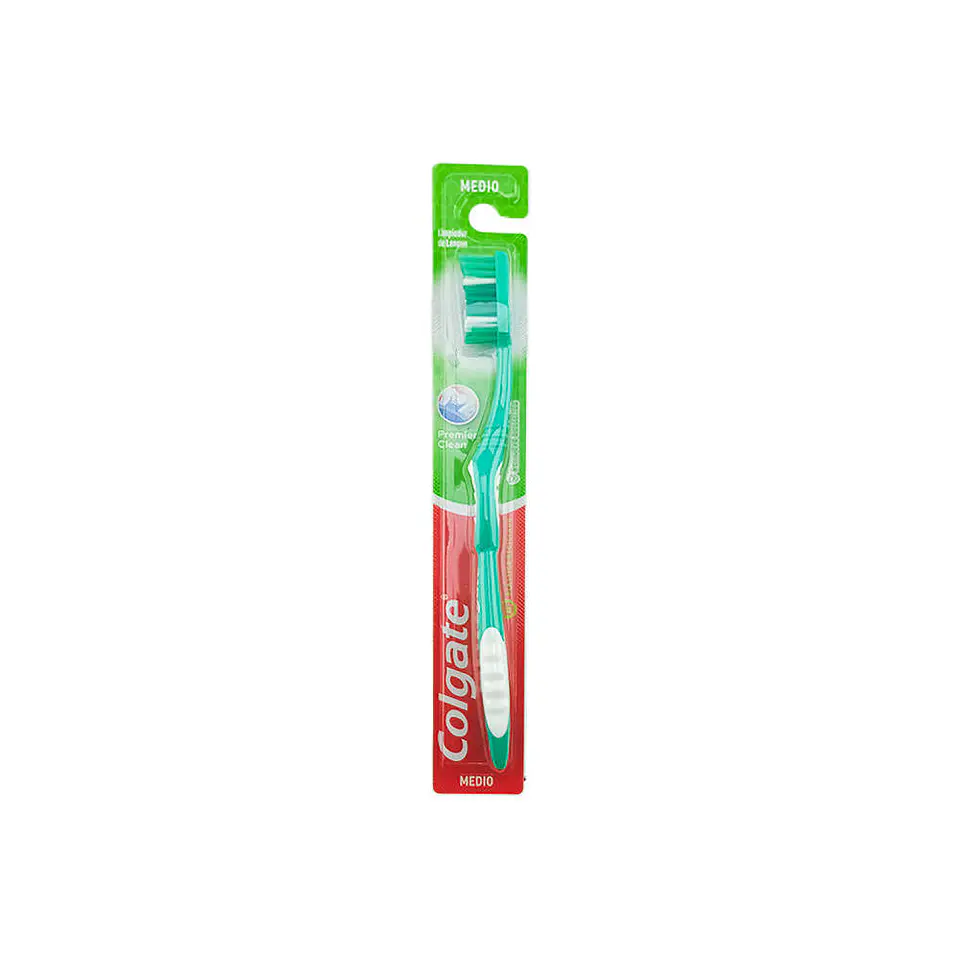 Cepillo dental 1 unidad medio premier clean medio Colgate 4