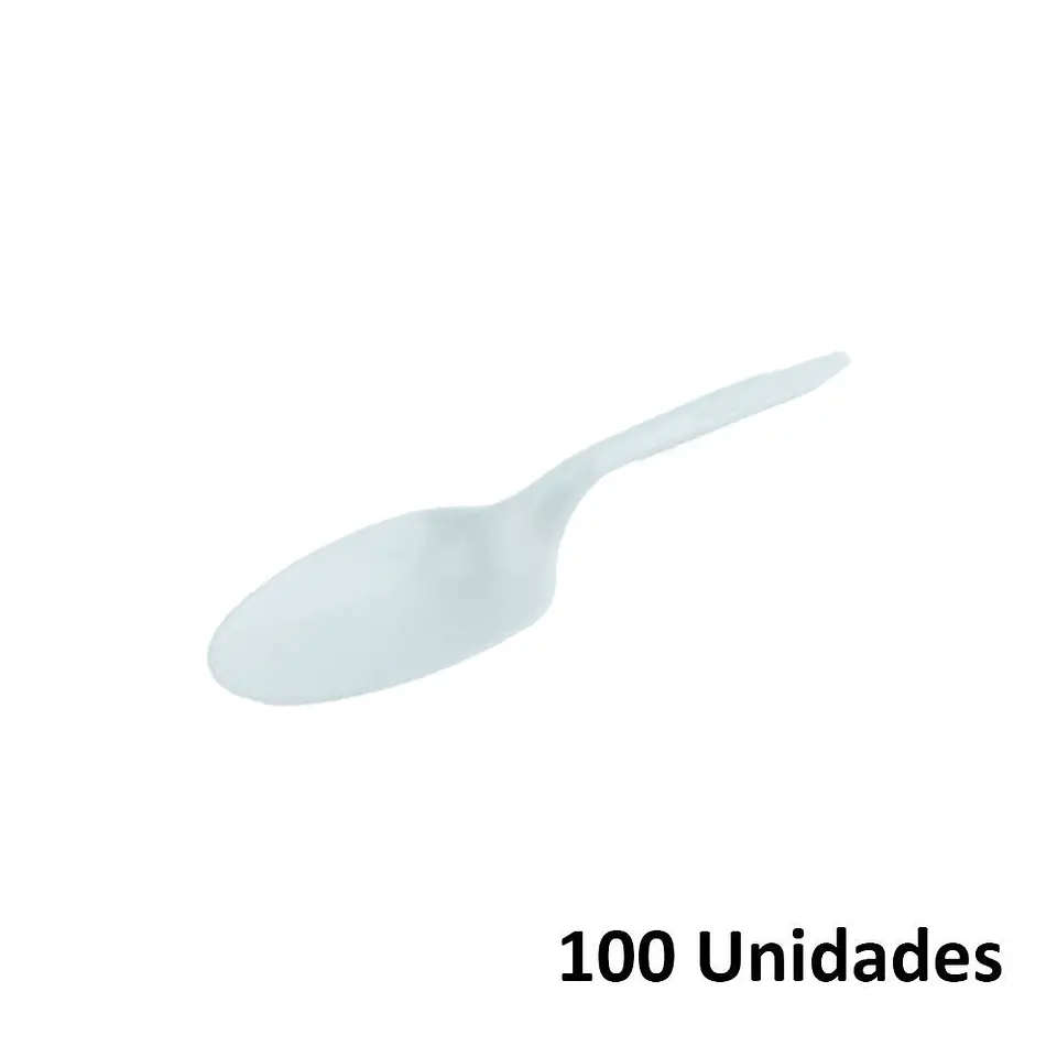 Cubierto cuchara sopa plástico 100 u Durban 3