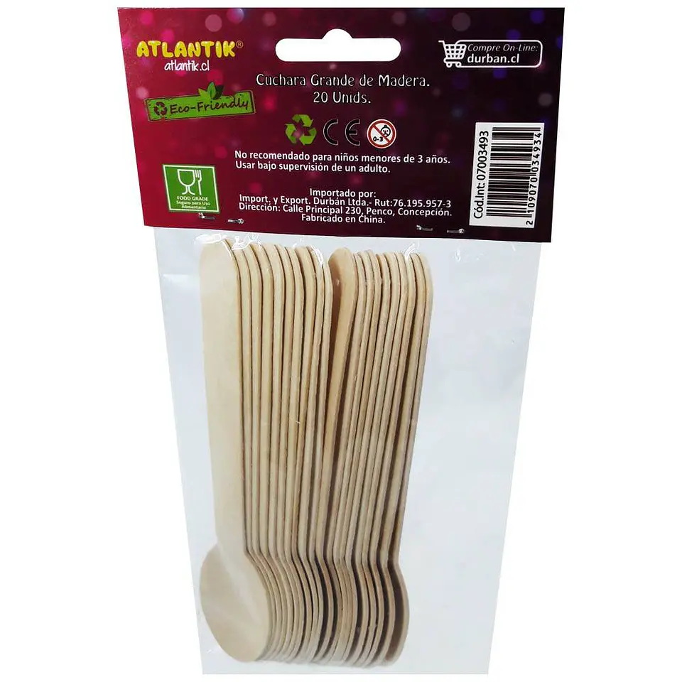 Cubierto cuchara sopa madera 020 unid Atlantik 3