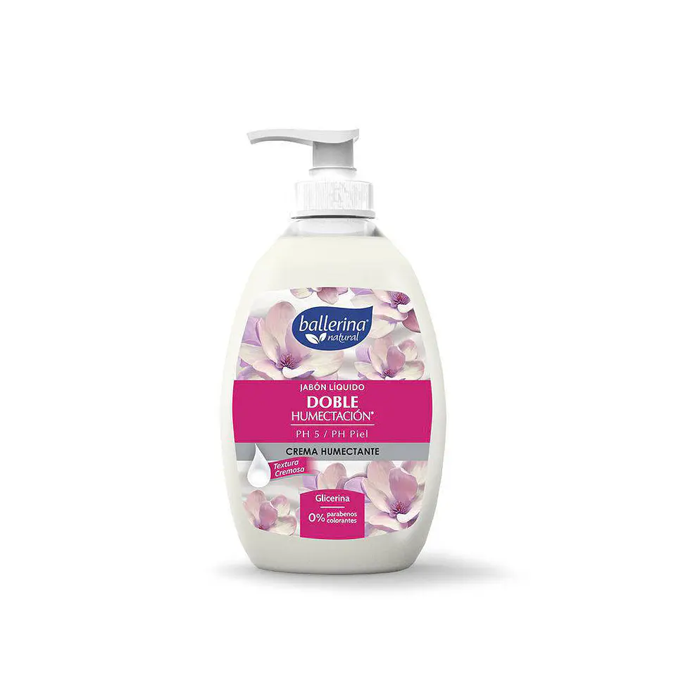 Jabon liquido 0350 ml frag surtido c/dosificador Ballerina 4