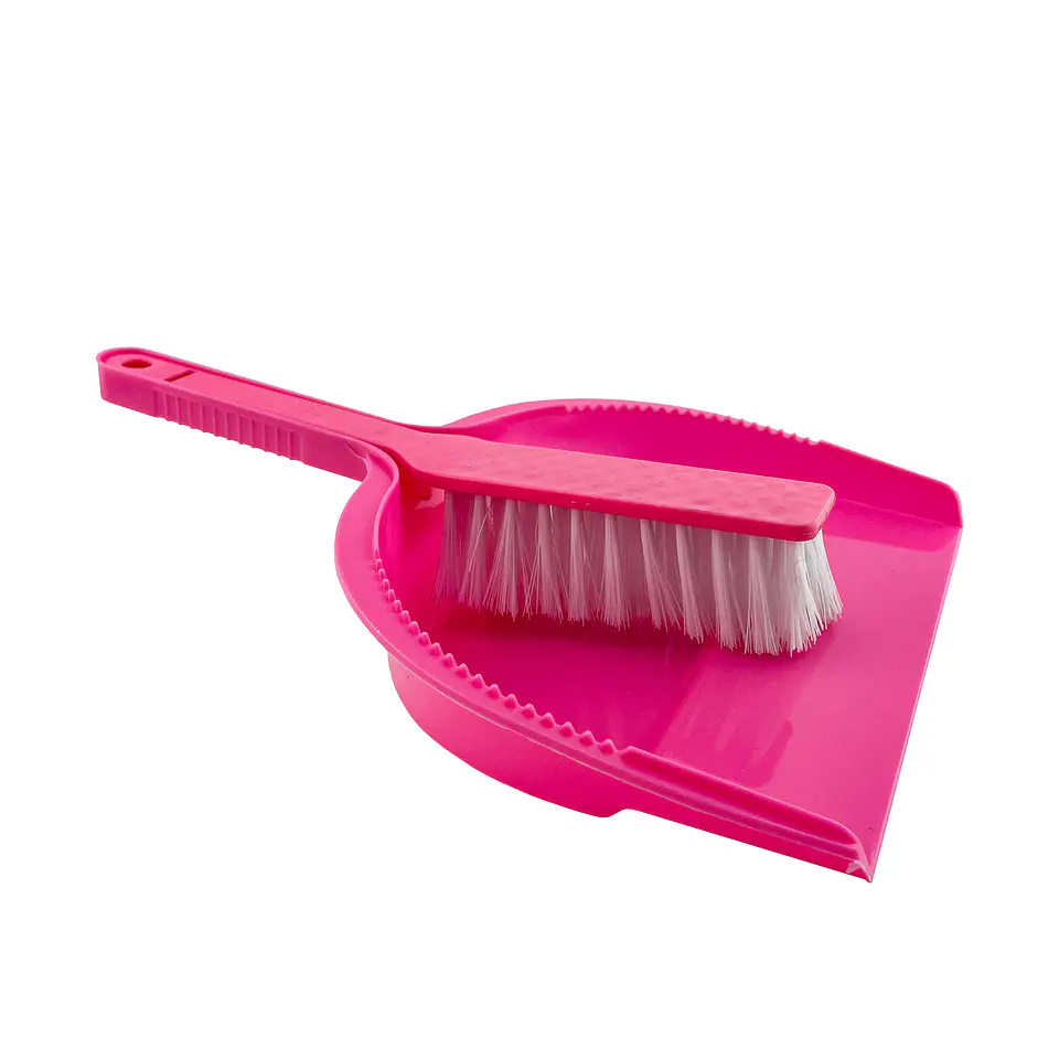 Pala plastica mano 27.7X19.5CM + cepillo mano 24.3X3.1CM Durban 4