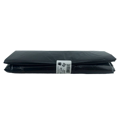 Bolsa basura 080X110 cm 30 mic grande 10 u plástico ecologico nacional