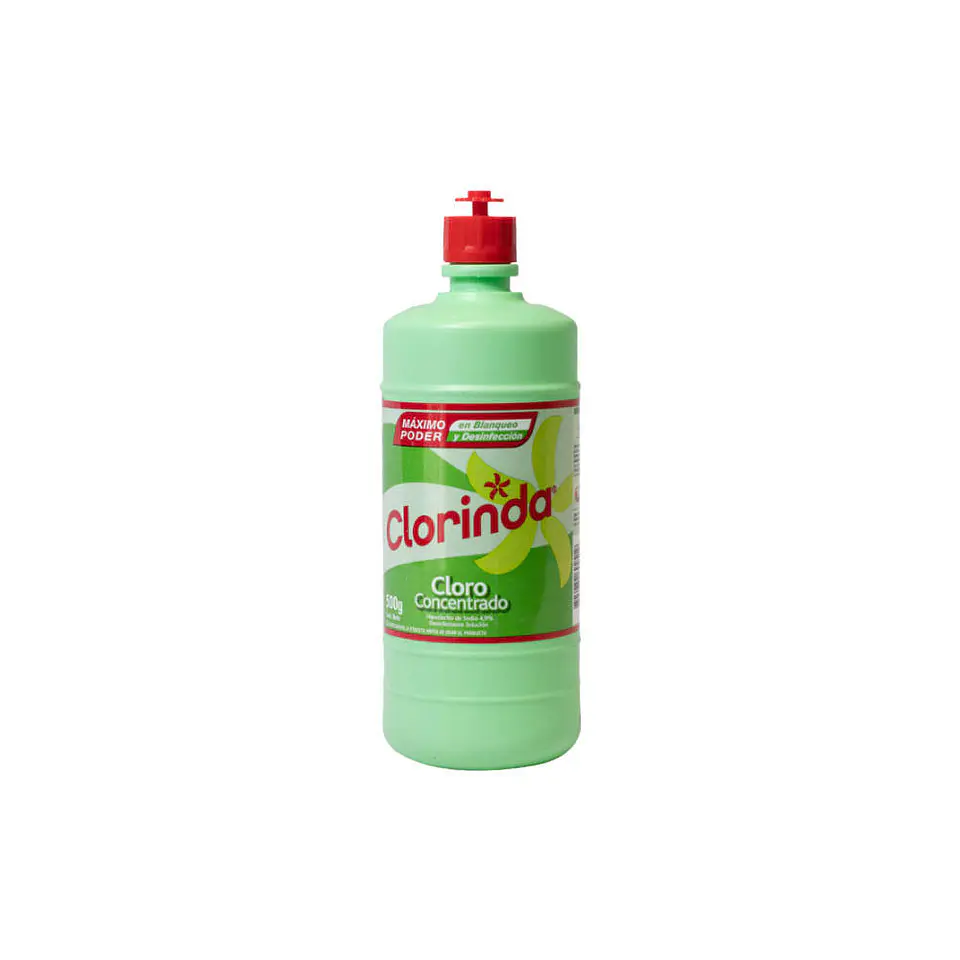 Cloro 0500 gr concentrado Clorinda 1