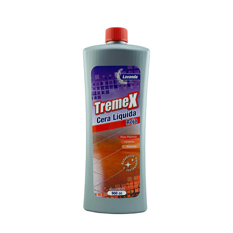 Cera liquida 900cc roja lavanda Tremex