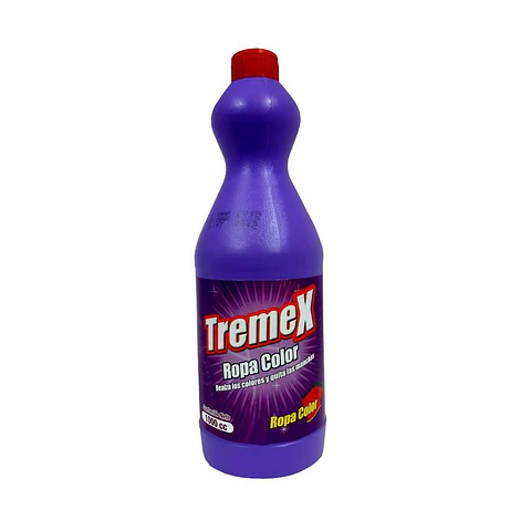 Cloro 1000cc ropa color Tremex