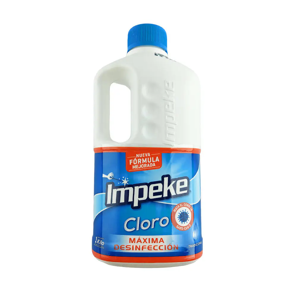 Cloro 1000 gr concentrado tradicional impeke 1