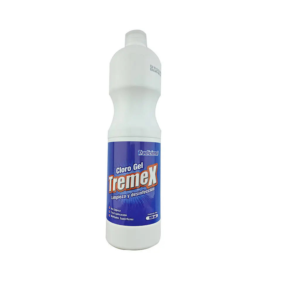 Cloro gel 0900 ml tremex 1