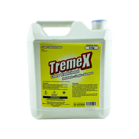Cloro concentrado 05 kg Tremex