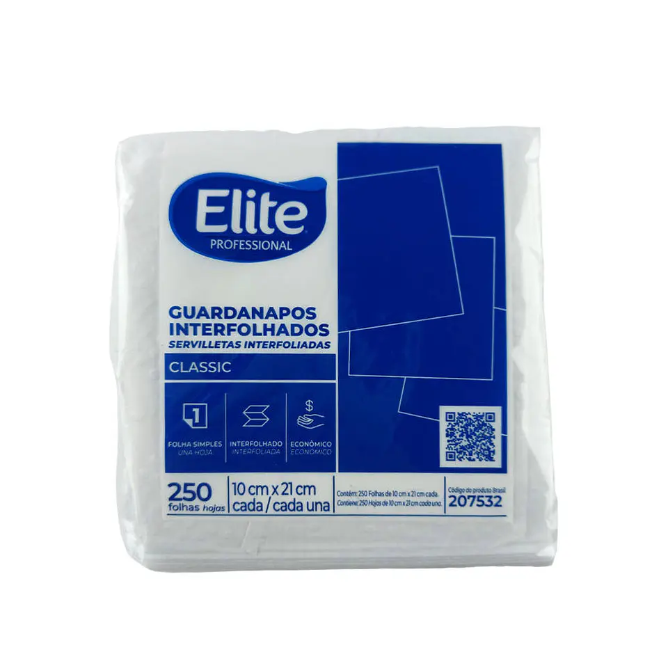 Servilleta papel de mesa 0250 u 21X10 cm express classic 207532 elite 1