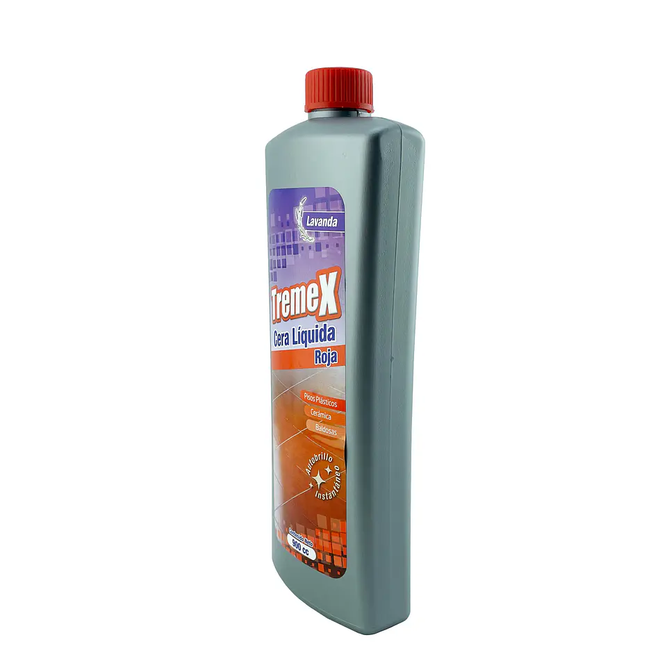 Cera liquida 900cc roja lavanda Tremex 2