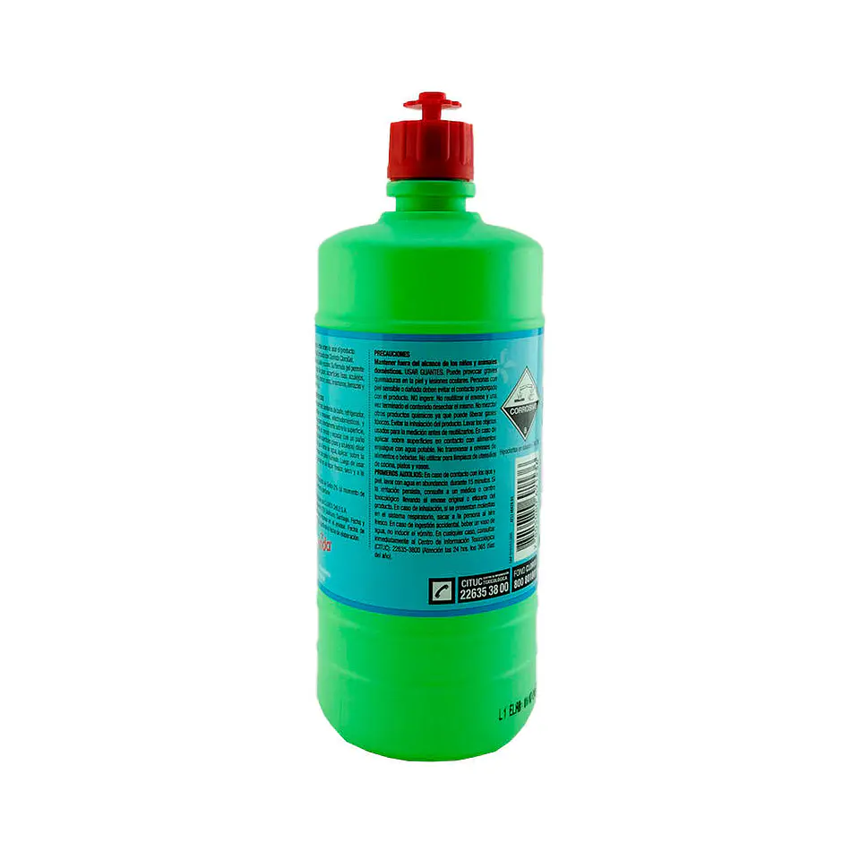 Cloro gel 0500 gr Clorinda 2