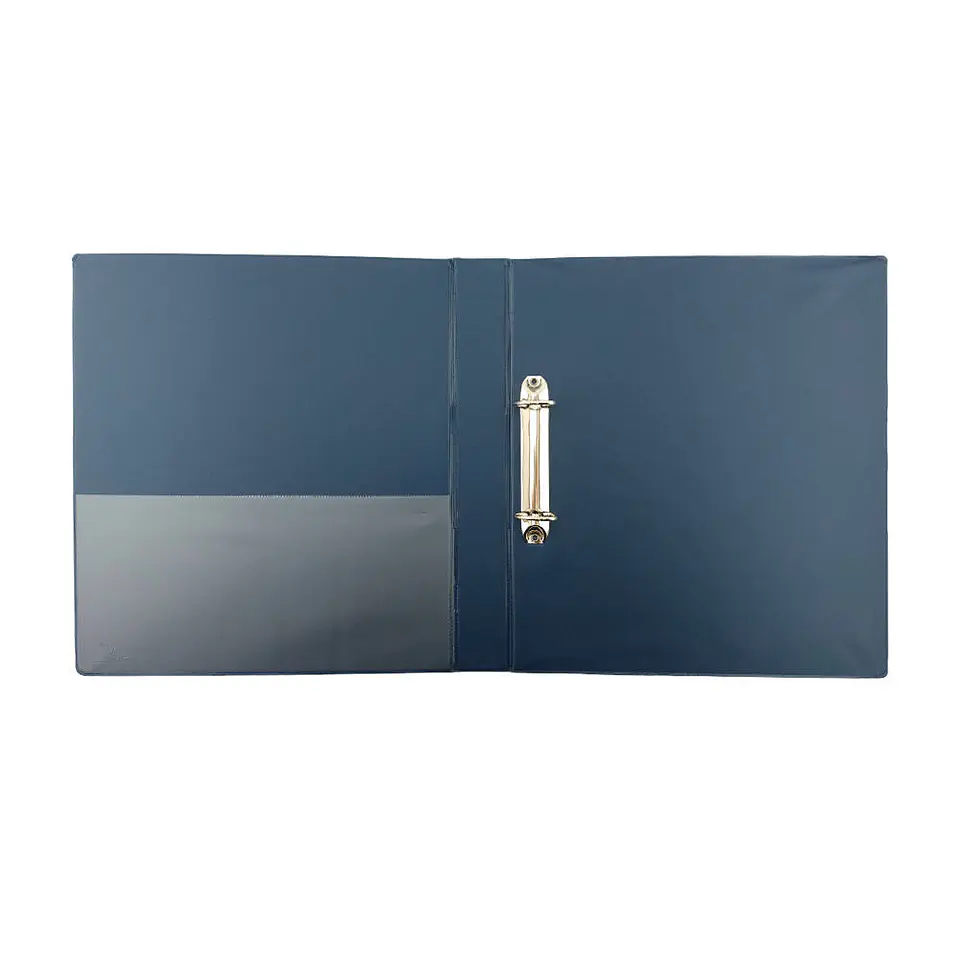 Archivador carta 02 anillos vinilico azul atlantik 2