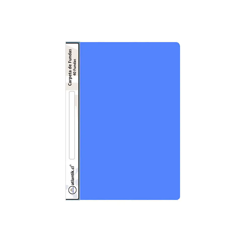 Carpeta portadocumentos 040 fundas oficio diferentes color Atlantik 1