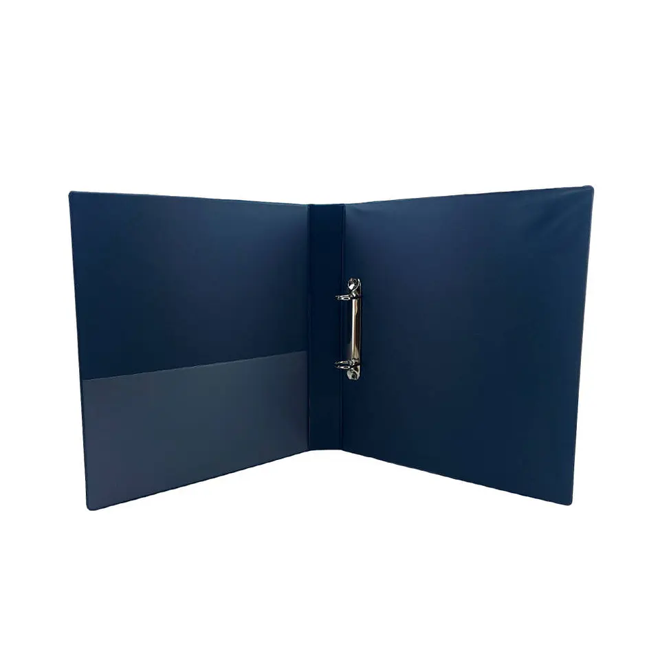 Archivador carta 02 anillos vinilico azul atlantik 3