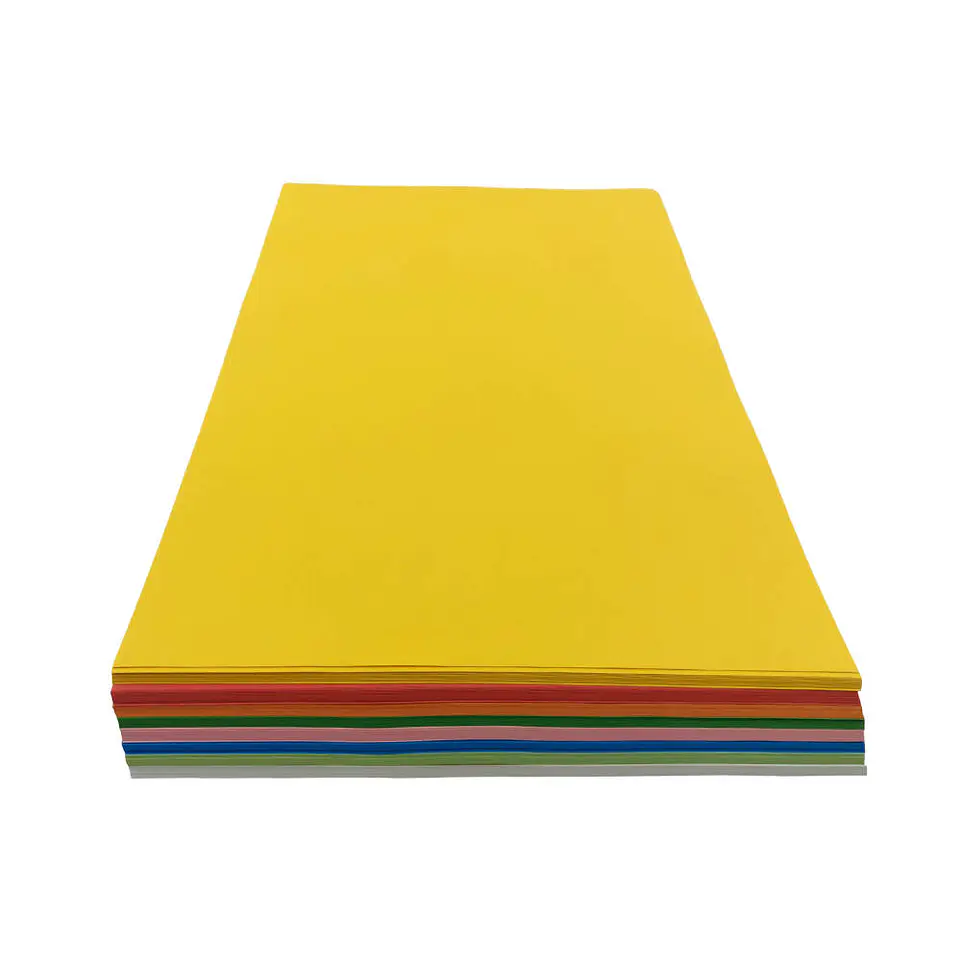 Papel de color oficio 75gr 250 hojas color surtido nacional 4