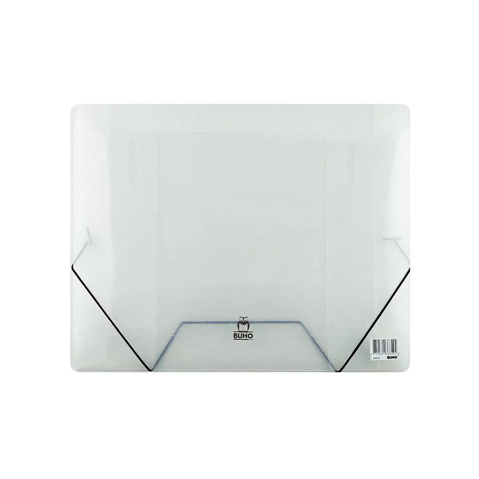Carpeta c/elastico tipo caja oficio 36849 colores surtidos Buho 3
