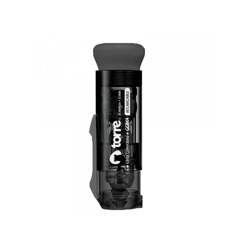 Corrector cinta 5 mm x 6 mt 01 u punta giratoria con goma blis torre 3