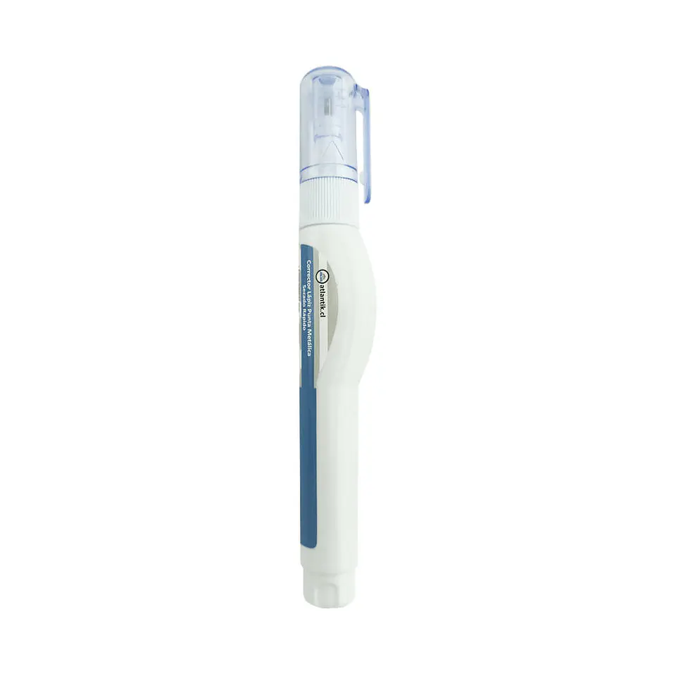 Corrector lápiz 07 ml caja 12 u punta metálica Atlantik 3