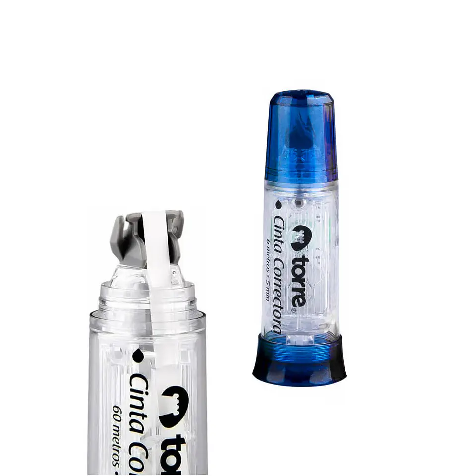 Corrector cinta 5 mm x 6 mt punta giratoria blis Torre 3