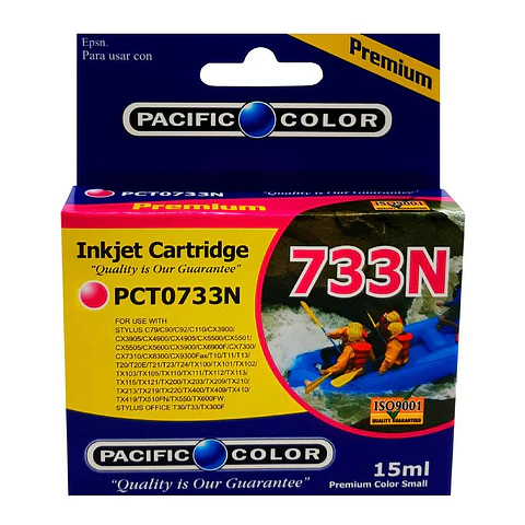 Cartridge epson T0733N 15ml magenta pacific color