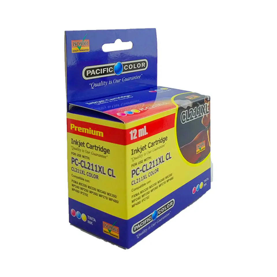 Cartridge canon CL-211 xl tricolor pacific color 2