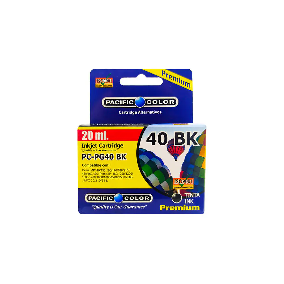 Cartridge canon PG-40 black pacific color 2