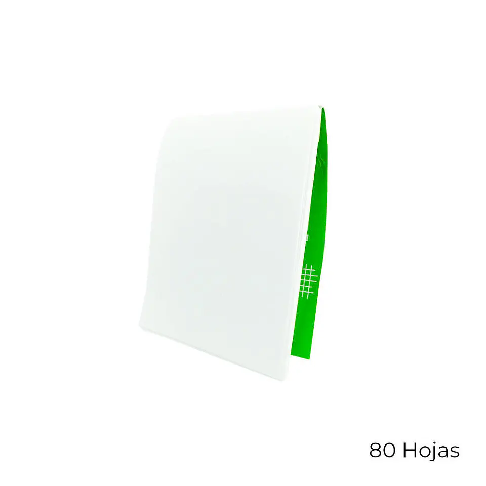 Block garzon 1/64 080 hojas 13.5X9.5 cm blanco Aron 2