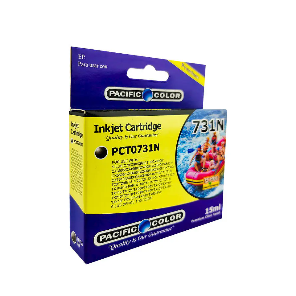 Cartridge epson T073120N/T0901 15ml black pacific color 2