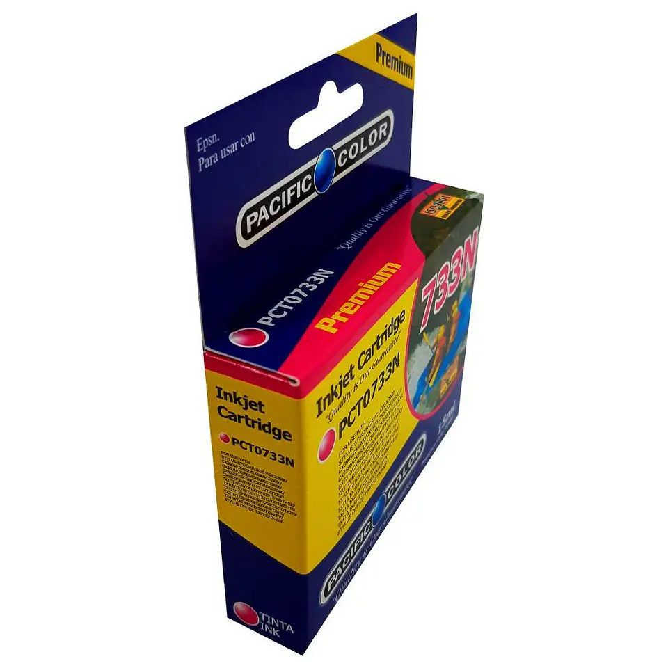 Cartridge epson T0733N 15ml magenta pacific color 2