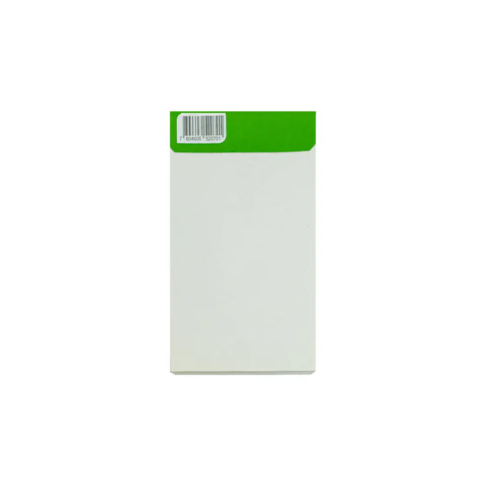 Block garzon 1/64 080 hojas 13.5X9.5 cm blanco Aron 3