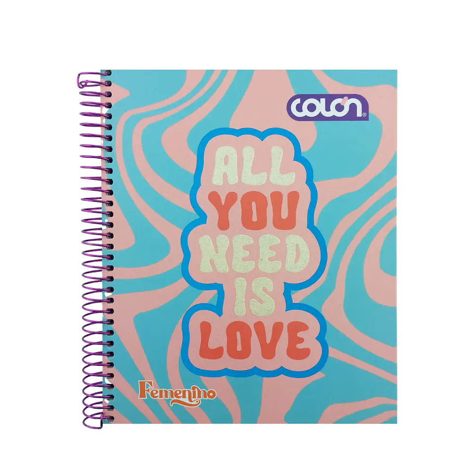 Cuaderno 1/2 oficio matematica 150 hojas 7 mm femenino Colon 1