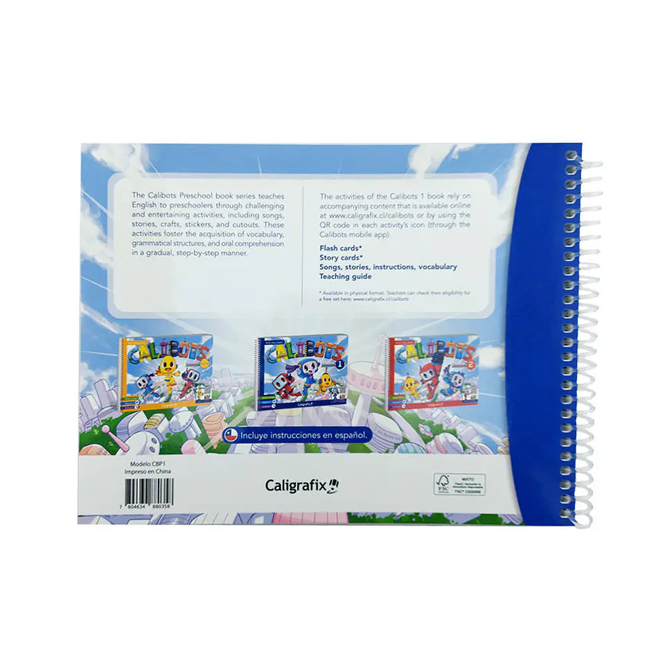 Calibots preschool N1 Caligrafix 3