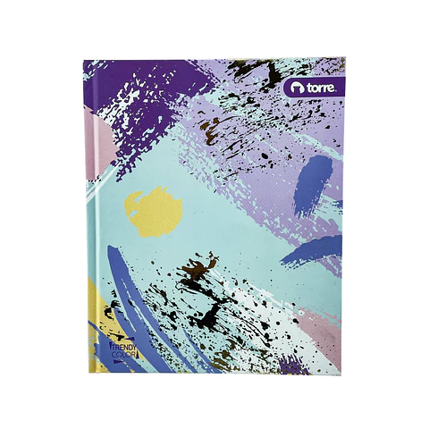 Cuaderno 1/2 oficio matematica 120 hojas 7mm trendy color torre