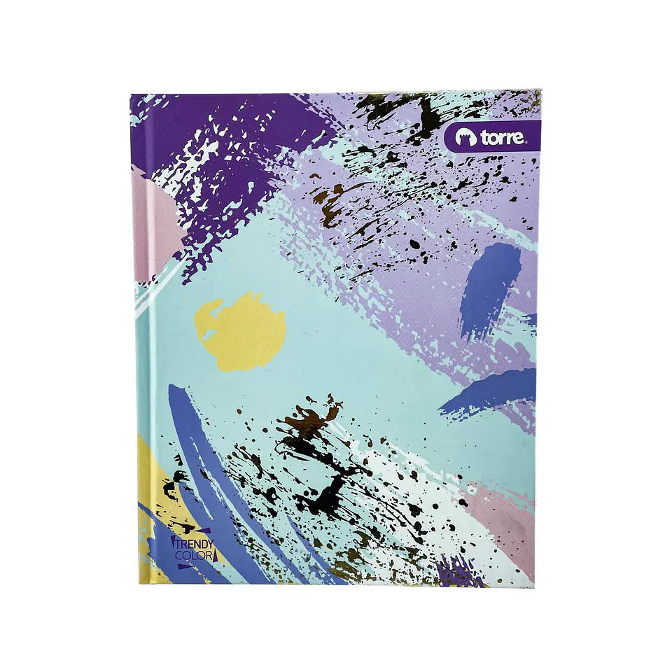 Cuaderno 1/2 oficio matematica 120 hojas 7mm trendy color torre 1