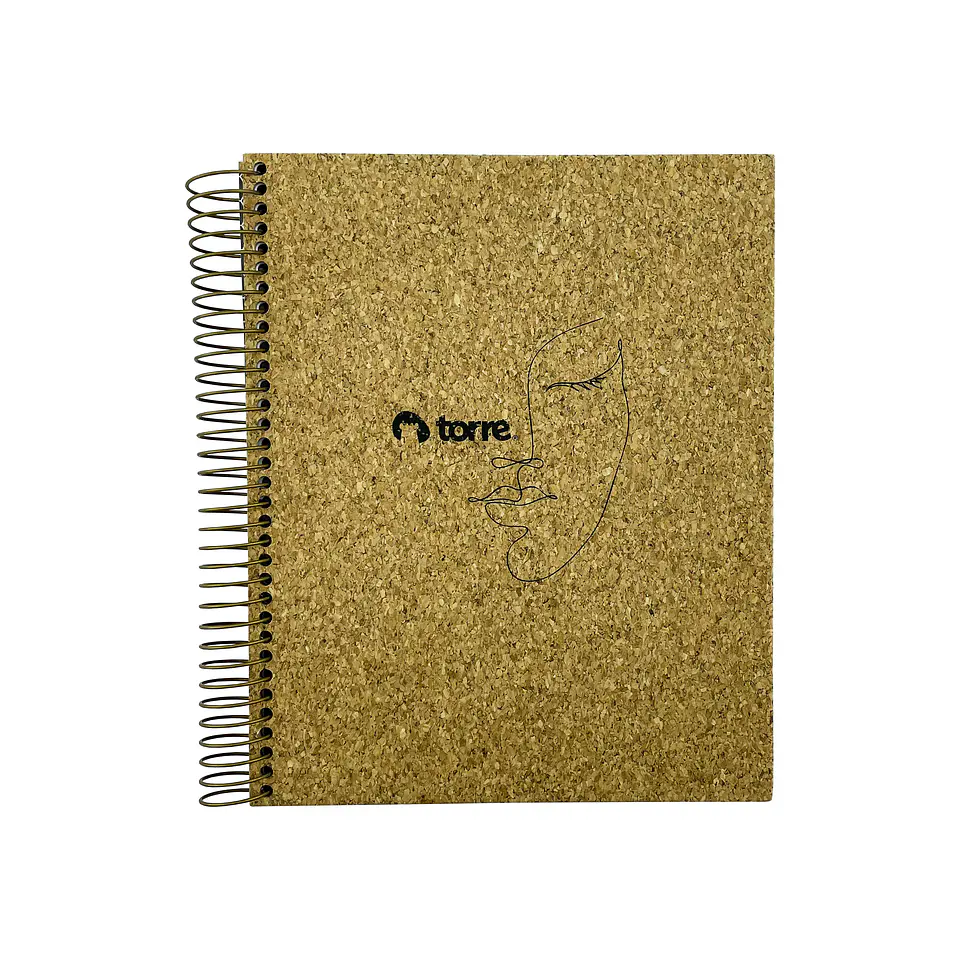 Cuaderno 1/2 oficio matematica 120 hojas 7mm corcho torre 1