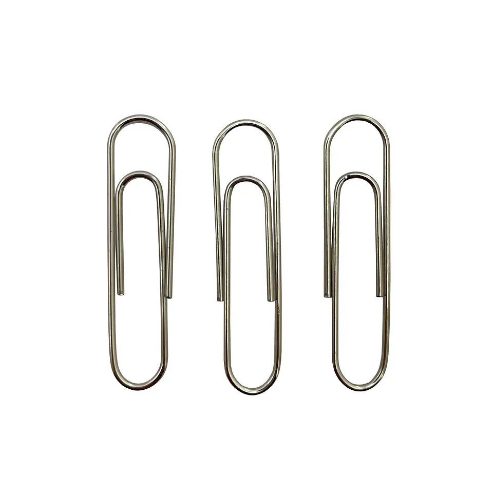 Clips 33 mm 100 u punta redonda Atlantik 4