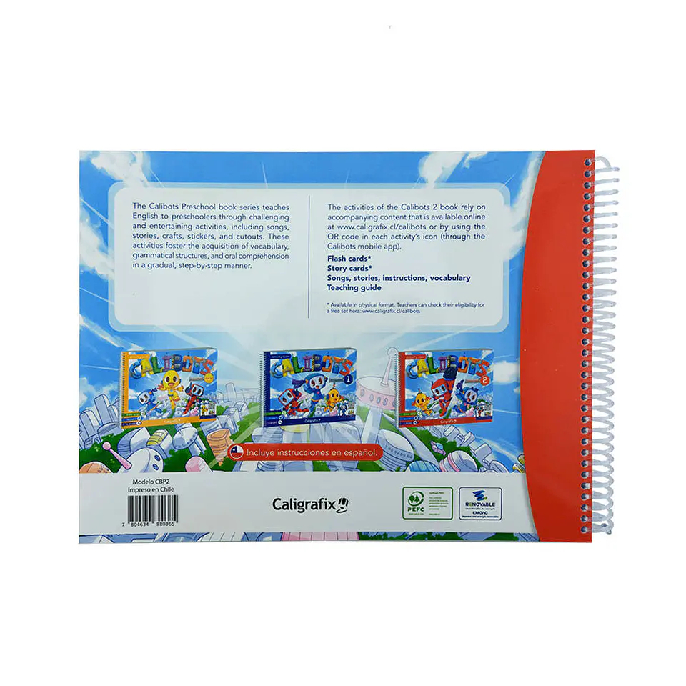 Calibots preschool N2 Caligrafix 3