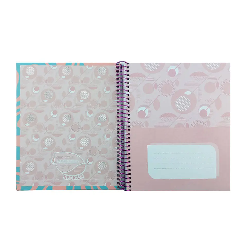 Cuaderno 1/2 oficio matematica 150 hojas 7 mm femenino Colon 2