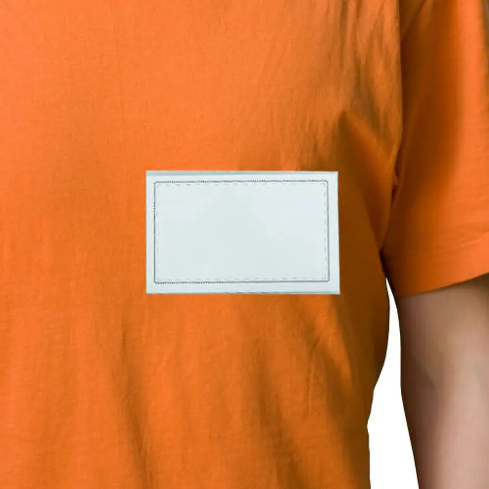 Porta credencial transparente con clip 10 unid horizontal atlantik 4