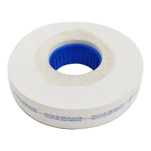 Etiqueta adhesiva 023X016MM 01 rollo de 800 etiquetas fecha elab/venc #6600 Hand