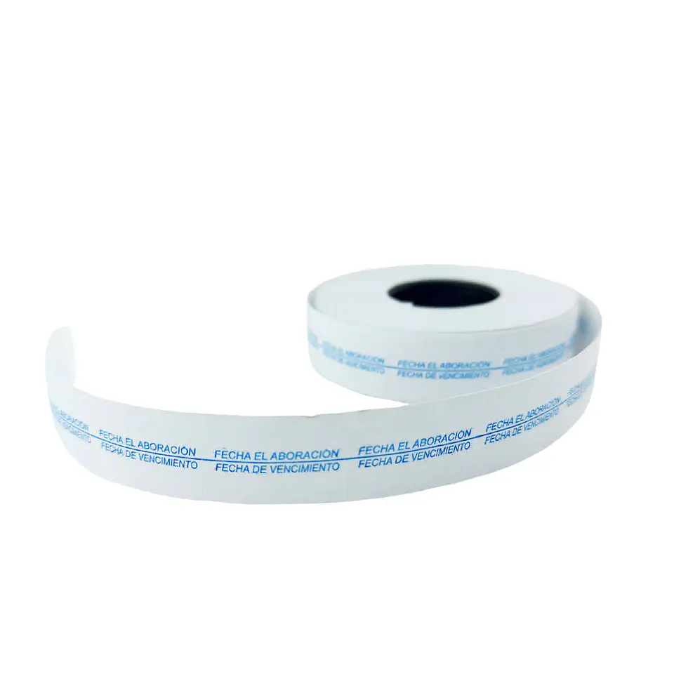 Etiqueta adhesiva 023X016MM 01 rollo de 800 etiquetas fecha elab/venc #6600 Hand 2