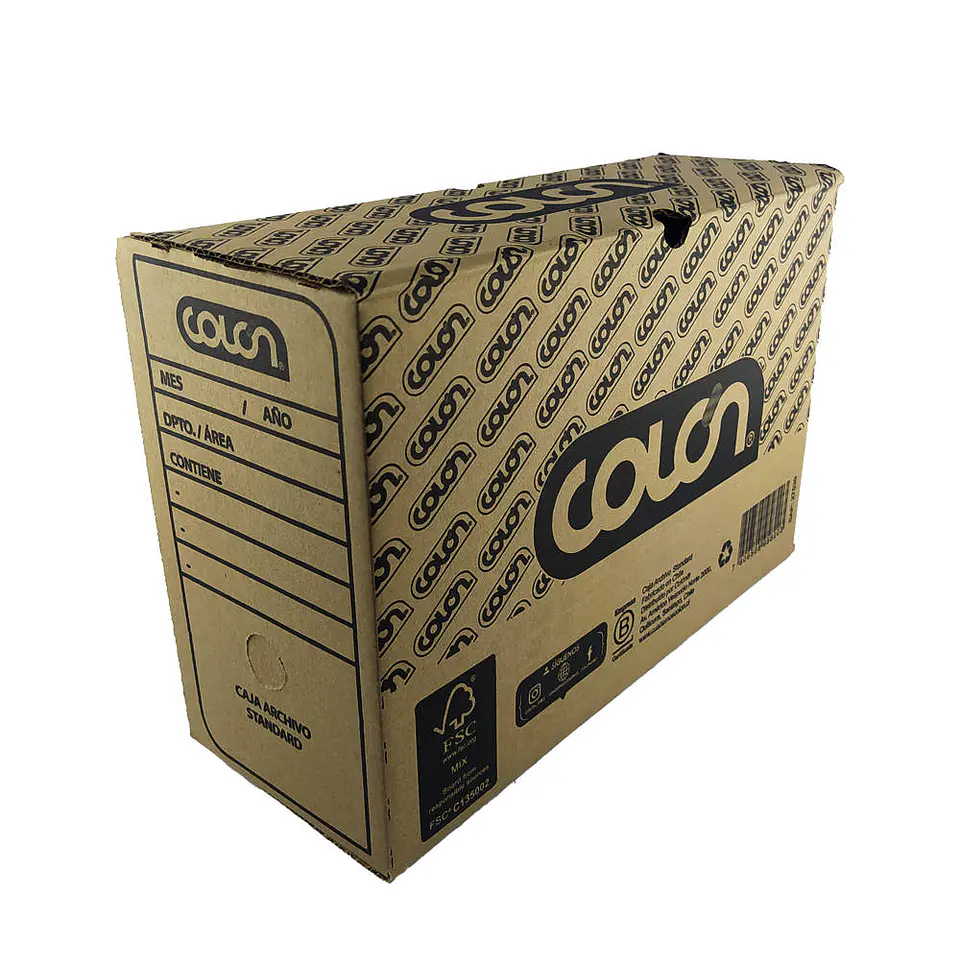 Caja archivo standard 246X135X368 mm Colon 3