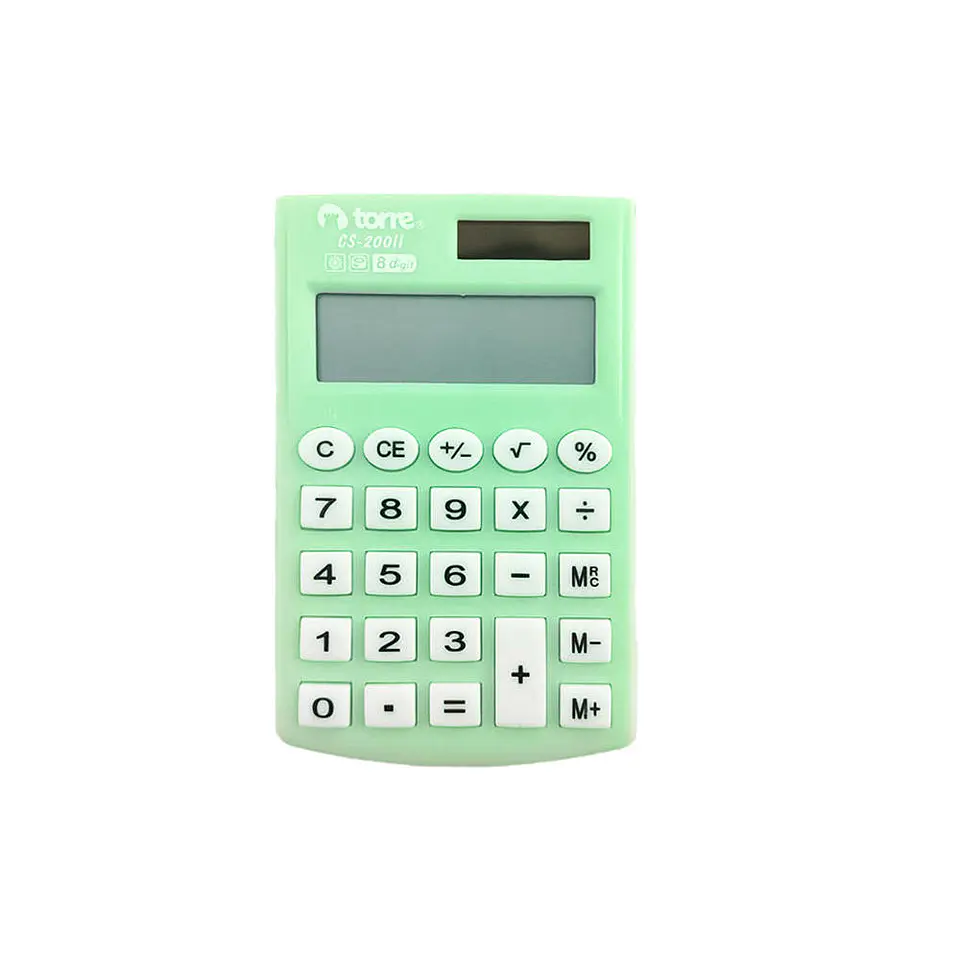 Calculadora bolsillo 08 dig 200ii color pocket torre 3