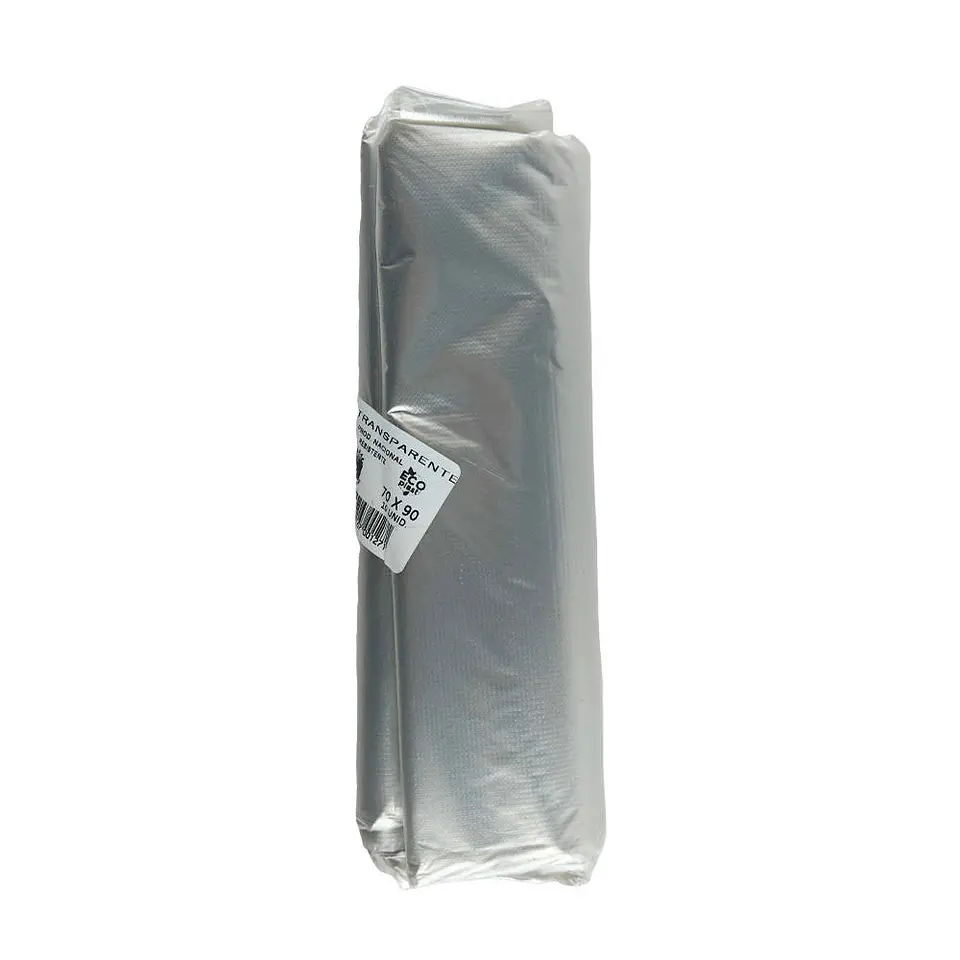 Bolsa basura 070X090 cm 28 mic mediana 10 u transparente ecológica plástico 2