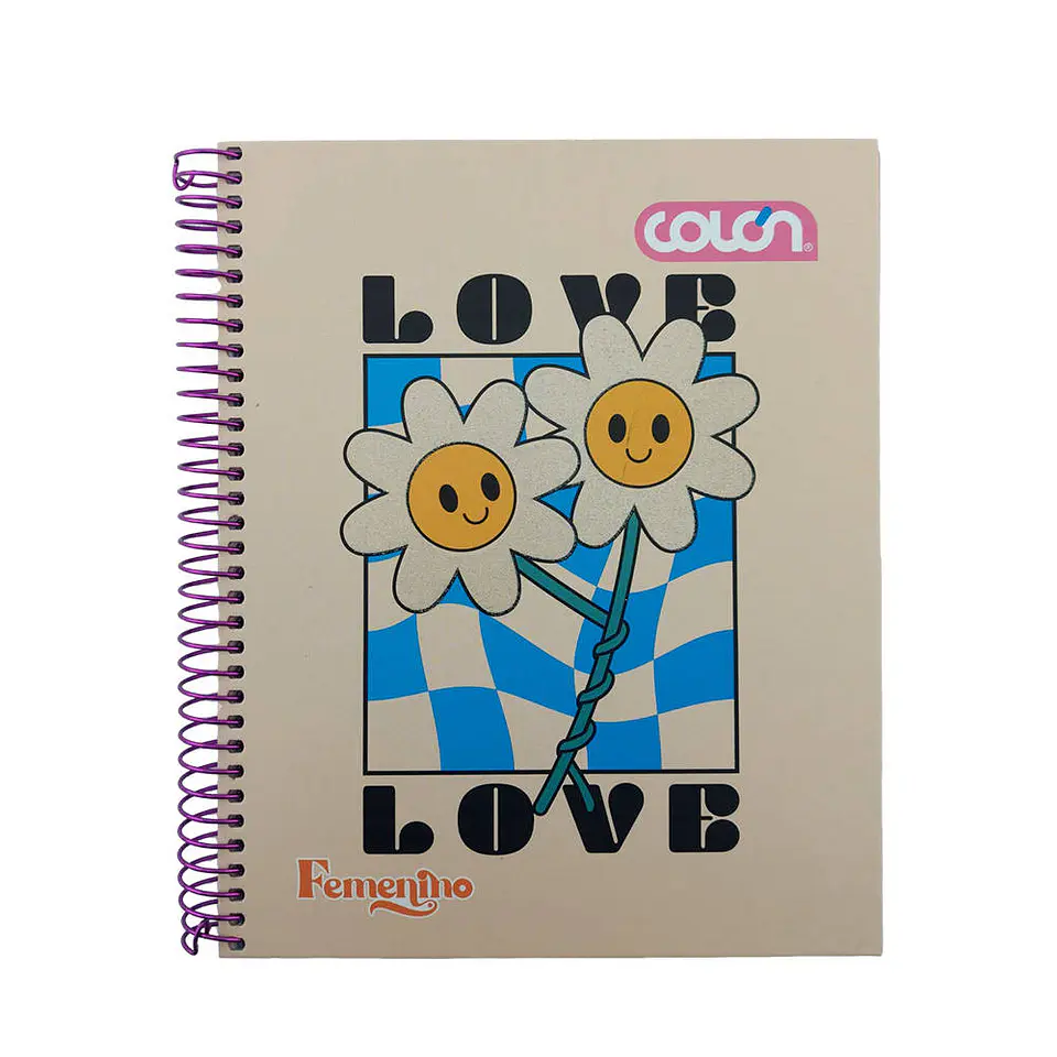 Cuaderno 1/2 oficio matematica 150 hojas 7 mm femenino Colon 5