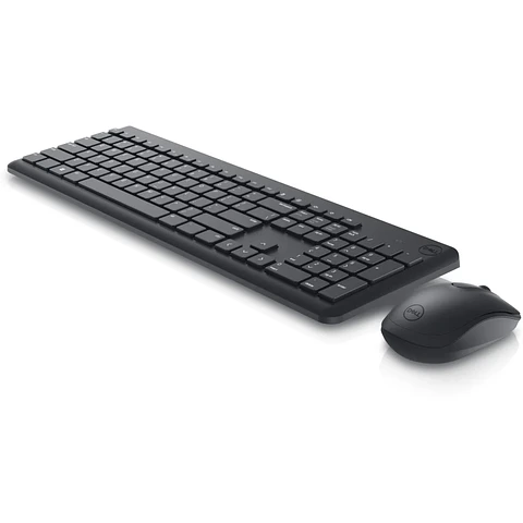 Kit Teclado Mouse Inalámbrico Dell KM3322W Interfaz 2.4GHz Recep USB Color Negro