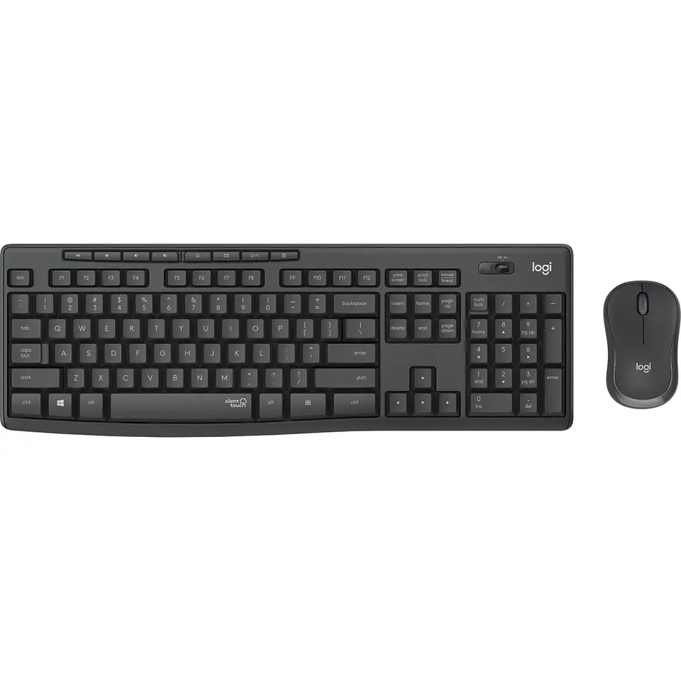 Kit Teclado Mouse Inalámbrico Logitech MK295 Tecnologia Silent Touch BT 2.4Ghz 1