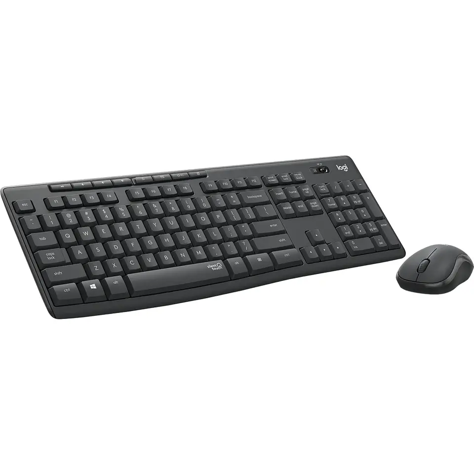 Kit Teclado Mouse Inalámbrico Logitech MK295 Tecnologia Silent Touch BT 2.4Ghz 3
